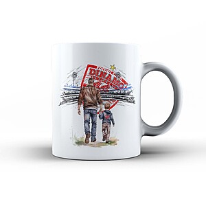 Cana suporter Tata si fiu Dinamo Bucuresti