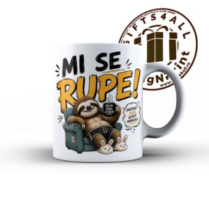Cană Personalizată „Sunt Șeful Meu – Mi Se Rupe” ,model 1,Cadou Amuzant